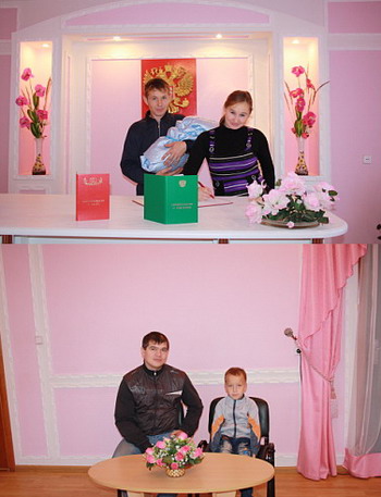 В отделе ЗАГС Красночетайского района прозвучали добрые слова в честь двух новорожденных